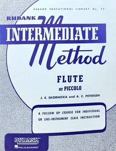 Rubank Intermediate Method Flute or Piccolo - Picture 1 of 4