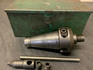 50 Int / 50 ISO Clarkson Dedlock 200 Milling Chuck, Chuck Key, Grub Screws, Bar - Picture 1 of 1