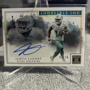2017 Panini Impeccable JARVIS LANDRY Indelible Ink Auto Serial # 7/10 - Bild 1 von 7