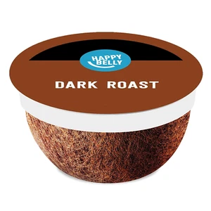 Cápsulas de café tostadas oscuras Happy Belly compatibles con cafetera K-Cup 96 unidades - Imagen 1 de 8