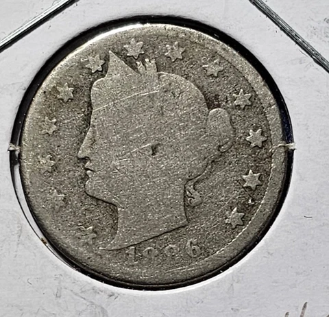 1886 Liberty Nickel-Scarce Key Date Cover