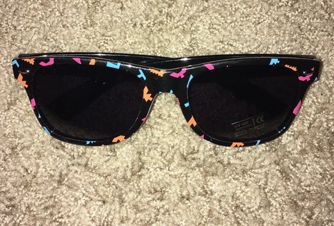 San Antonio Spurs NBA Basketball Sunglasses Fiesta Edition Adult Black Cover