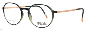 Gafas unisex SILHOUETTE SPX 2918 75 5530 Wild Moss oro rosa 49-18-145 B - Imagen 1 de 15