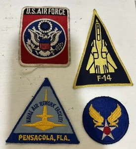 4 US Air Force Aufnäher Vintage F-14 US Rowark - Bild 1 von 6
