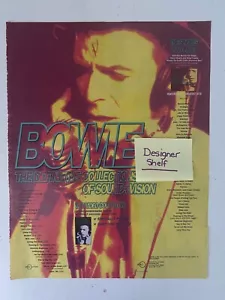 Álbum Colección Definitiva David Bowie 1994 Publicidad Impresa Promocional - Imagen 1 de 1