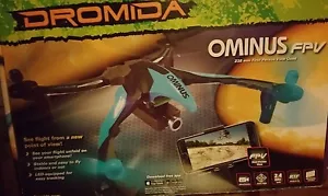 Dromida Ominus FPV UAV Quadcopter Drone RTF + HD Camera, Works GREAT! DIDE02 - Picture 1 of 3