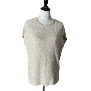 J. Jill Häkel Strick Top Damen Gr. S Relaxed Dolman Flügelärmel Coastal Boho - Bild 1 von 14