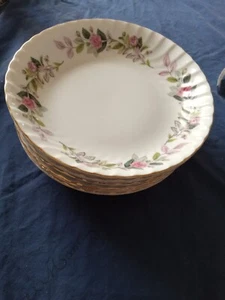 Set of 7 Creative Regency Rose 2345 Soup Bowls 7 1/2” Japan - Picture 1 of 1