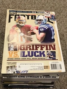 Beckett Football Magazine Sep 2012 Luck Griffin - Picture 1 of 1
