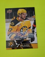 2014-15 Upper Deck AHL Autographs #2 Seth Griffith