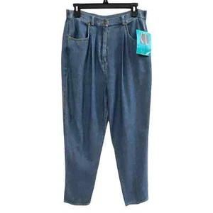 Carole Little Sport Petites Women’s Vintage Blue Jeans Soft Denim Size 12 NWT - Picture 1 of 10