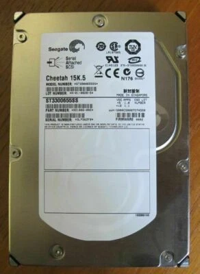 Seagate ST3300655SS 300gb SCSI 80 pin hard disk 80pin 15K - Image 1 of 2