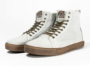John Doe Motorcycle Shoe Neo White/Brown - Picture 1 of 110