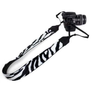 Perri's Leathers CSN-38 Nylon Kameragurt, Zebra auf Schlauch - Bild 1 von 2