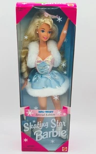Vintage 1995 BARBIE SKATING STAR BARBIE WALMART SPECIAL EDITION NRFB MATTEL NEW - Bild 1 von 6