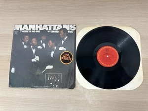 MANHATTANS - There's No Me Without You - 1973 Columbia CBS Vinyl LP In Shrink - Picture 1 of 18