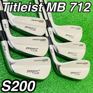 Titleist MB 712 Irons #5-9,Pw(6Clubs)/Dynamic Gold/Flex:Stiff/ Iron set - Picture 1 of 9