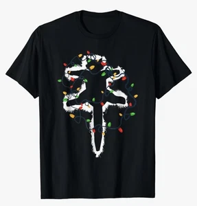 Griswalds Family Christmas Cat 9 Lives T-Shirt XL Kurzarm Schwarz Unisex - Bild 1 von 4