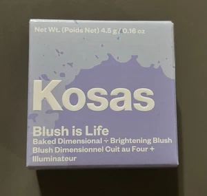 Kosas Blush Is Life Baked Dimensional + Brightening Blush - Chills - NEW - Picture 1 of 13