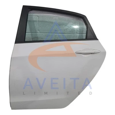 Hyundai I30 12-17 MK2 Creamy White TCW Door Rear Left Side 77003A6000 - Image 1 of 4