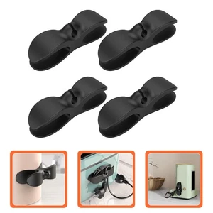 4 Pcs Netzkabelprozessor Kabelaufbewahrung Selbstklebende Kabelorganisatoren - Afbeelding 1 van 10