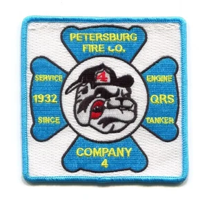 Petersburg Fire Department Company 4 Patch Pennsylvania PA SEE SCAN - Picture 1 of 1