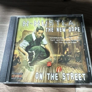 H-HUSTLA - THE NEW DOPE ON THE STREET CD 2003 HIP-HOP BRAND NEW O.G PRESS RARE - Picture 1 of 5