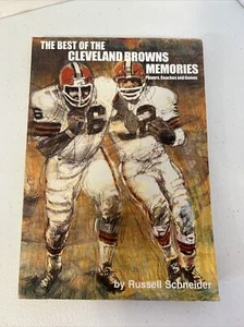 The Best of the Cleveland Browns Memories by Russell Schneider (1999, Trade PB) - Imagen 1 de 5