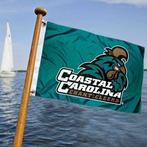 Coastal Carolina Chanticleers Boat Yacht Nautical Flag Cover