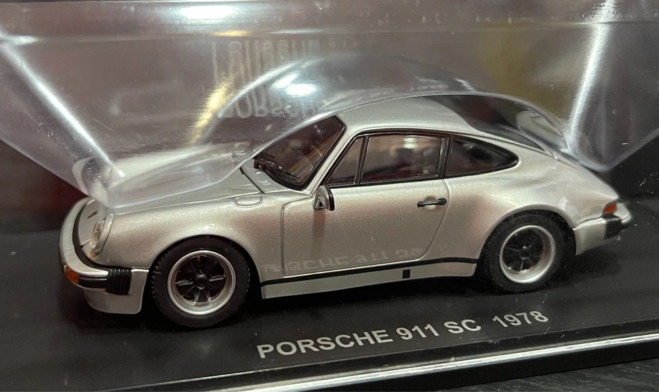 1/43 PORSCHE 911 SC SILVER 1978 KYOSHO 05523S RARE - Immagine 1 di 1