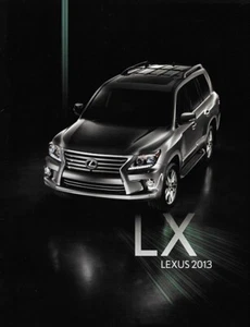 2012/2013 Lexus LX 570 1. Auflage Prospekt Katalog 13 US Land Cruiser - Bild 1 von 1