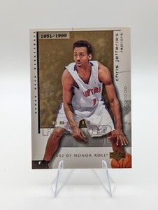 Chris Jefferies 2002-03 Upper Deck Honor Roll  RC SP /1999 Raptors #116