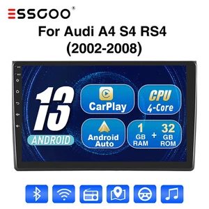 Android 13 Auto 32G Carplay Autoradio GPS NAV Für Audi A4 8E 8H B6 B7 2000-2009 - Bild 1 von 19