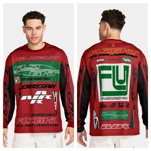 Jordan MVP Flight Estampado Manga Larga Para Hombre Grande FV7239-687 NUEVO CON ETIQUETAS - Imagen 1 de 5