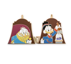 Disney 100 Celebration Decades Scrooge McDuck Hinged Limited Pin New with Card - Picture 1 of 3