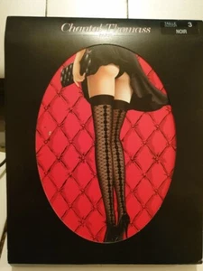 CHANTAL THOMASS BAS UP BASE FINE 20 DEN TAILLE 3 COLORI NOIR REF T456 - Picture 1 of 2