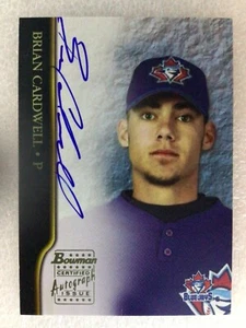 2002 Bowman Autographs #BABDC Brian Cardwell A - Picture 1 of 1