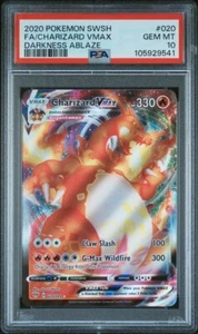 CHARIZARD VMAX 020 PSA 10 GEM MINT 2020 CHAMPIONS PATH POKEMON FULL ART HOLO🔥🔥 - Imagen 1 de 2