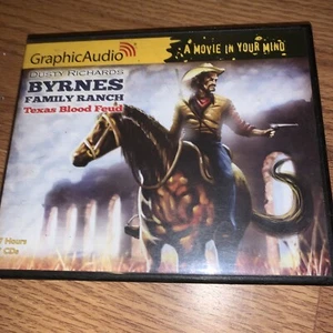 Byrnes Family Ranch #1 Texas Blood Feud Graphic Audio Audiobook Book On CD - Imagen 1 de 3