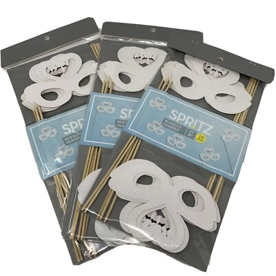 Masquerade Party Mask Party Favors New Years Eve Wedding Craft 3 Pack (30 Masks) - Image 1 of 4