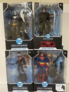 McFarlane DC Multiverse Nightwing , Superman, Duke, & Batman Unmasked (Lot4)🔥🔥