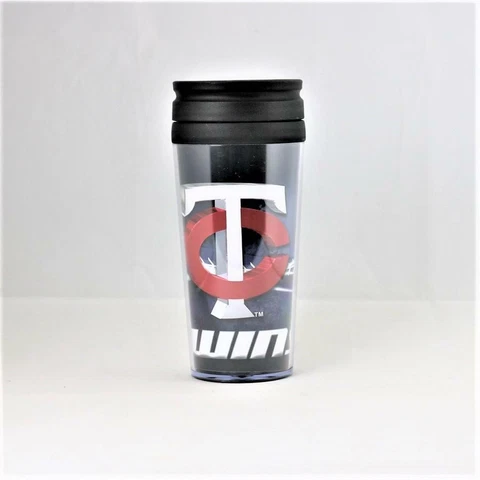 Minnesota Twins MLB Licensed 16oz Acrylic Tumbler Coffee Mug w/wrap Insert Cover