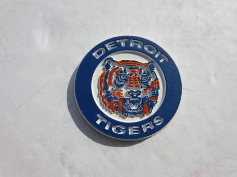 VINTAGE MLB DETROIT TIGERS FRIDGE MAGNET STANDING BOARD OLD SCHOOL RARE Cover