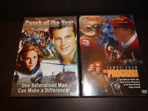 COACH OF THE YEAR & THE PROGRAM-ROBERT CONRAD coaches prison team--2 DVDs - Picture 1 of 9