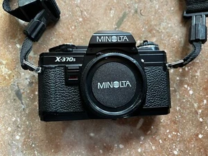 Minolta X-370 35mm SLR Film Camera w/ 5 Lenses , Meter , Flash, Filters & Bag - Picture 1 of 19