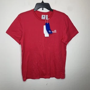 NWT Adidas Originals Womens XS BF Tee Power Pink Short Sleeve Shirt Back Logo - Picture 1 of 7