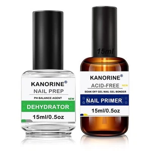 Nail Dehydrator and Primer Acid-Free Natural Nail Prep Dehydrate & Bond. - Picture 1 of 7