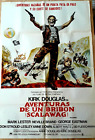 Vintage 1973 Scalawag orig. Plakat filmowy Wersja argentyńska Kirk Douglas Western 