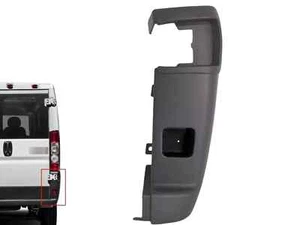 Fits 2014-2018 Ram Promaster Right Rear Bumper Side End Cap Cover Gray Passenger - Picture 1 of 8