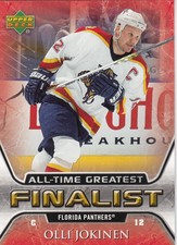 2005-06 Upper Deck NHL Finalist #26 - OLLI JOKINEN